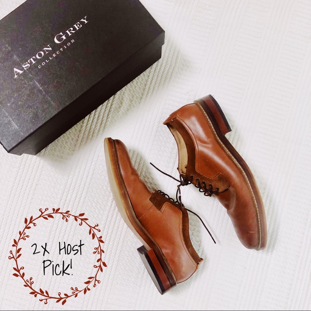 Aston Grey | Zottier Leather Oxfords w/ Box 9